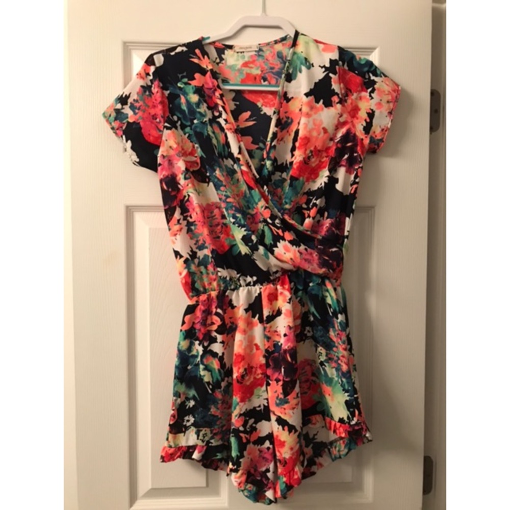 Floral Romper